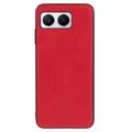 Carcasa Híbrida Recubierta para OnePlus Nord 4 - Rojo