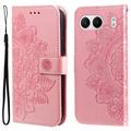 Funda Mandala Series para OnePlus Nord 4 - Estilo Cartera - Rosa Dorado