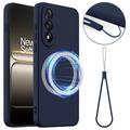 Funda de Silicona Líquida para OnePlus Nord 5 - Compatible con MagSafe - Azul Oscuro