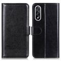 Funda de cartera con soporte para OnePlus Nord 5 - Negro