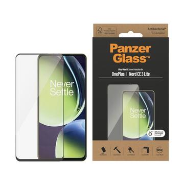 Protector de Pantalla PanzerGlass Ultra-Wide Fit para OnePlus Nord CE 3 Lite/N30 - Borde negro