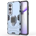 Carcasa Híbrida con Anillo Soporte para OnePlus Nord CE4/Ace 3V - Azul