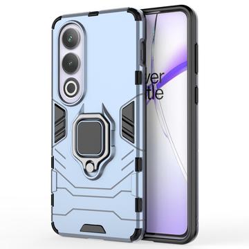 Carcasa Híbrida con Anillo Soporte para OnePlus Nord CE4/Ace 3V - Azul