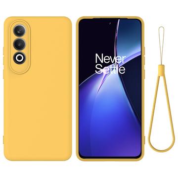 Funda de Silicona Líquida para OnePlus Nord CE4/Ace 3V - Amarillo