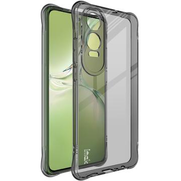 Carcasa de TPU Imak Drop-Proof para OnePlus Nord CE4 Lite/Oppo K12x - Negro Transparente
