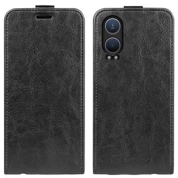 Funda con Tapa Vertical para OnePlus Nord CE4 Lite/Oppo K12x - Negro