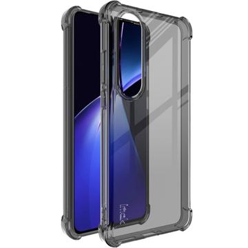 Carcasa de TPU Imak Drop-Proof para OnePlus Nord CE4/Oppo K12x - Negro Transparente