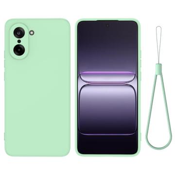 OnePlus Nord CE5 Funda de silicona líquida con correa de mano