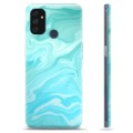 Funda de TPU para OnePlus Nord N100 - Mármol Azul