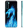 Funda de TPU para OnePlus Nord - Dragón de Fuego Azul