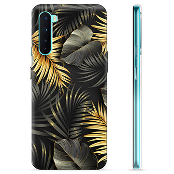 Funda de TPU para OnePlus Nord - Hojas Doradas