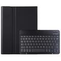 Funda con Teclado Bluetooth para OnePlus Pad Go/Oppo Pad Air2 - Negro