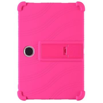 OnePlus Pad Lite/Oppo Pad SE Funda de silicona con Kickstand - Rosa Fuerte