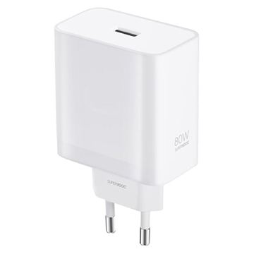 Cargador de viaje OnePlus SuperVOOC 80W USB-A - Blanco