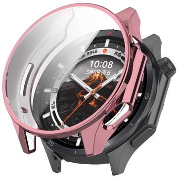 Carcasa de TPU Galvanizado para OnePlus Watch 3/Oppo Watch X2 - Rosa