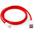 Cable USB Tipo-C OnePlus - Rojo / Blanco