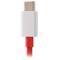 Cable USB Tipo-C OnePlus - Rojo / Blanco