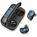 Auriculares Inalámbricos Elegante i7S TWS con Base de Carga - Camuflaje Negro