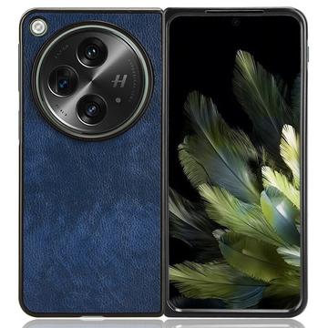 Funda de Plástico Revestido para Oppo Find N3/OnePlus Open - Azul