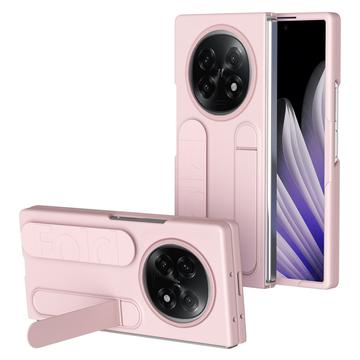 Oppo Find N5 Funda Híbrida con Muñequera y Kickstand - Rosa