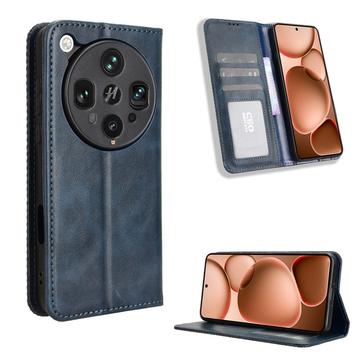 Funda con Cierre Magnético Retro para Oppo Find X8 Ultra - Estilo Cartera