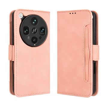 Funda tipo billetera con tarjetero para Oppo Find X8 Ultra