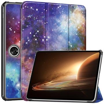 Funda Inteligente de Tres Pliegues para Oppo Pad 2 - Galaxia