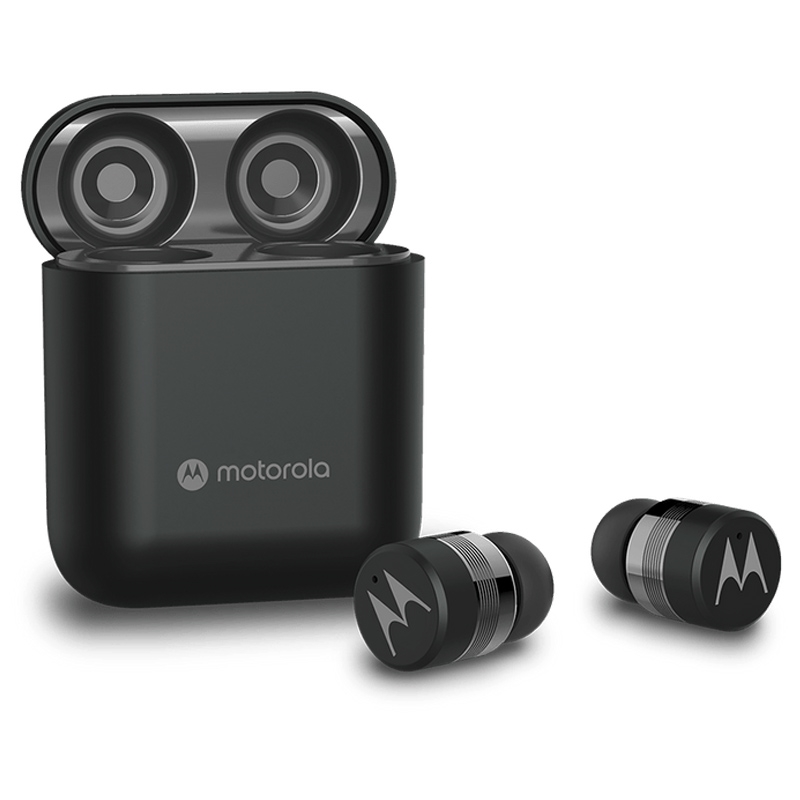 MOTOROLA EARBUDS SPORT GRIS AURICULARES DE BOTÓN MANOS LIBRES