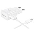 Cargador Rápido USB-C Samsung EP-TA20EW - Blanco