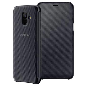 Funda Wallet Cover para Samsung Galaxy A6 (2018) EF-WA600CBEGWW - Negro