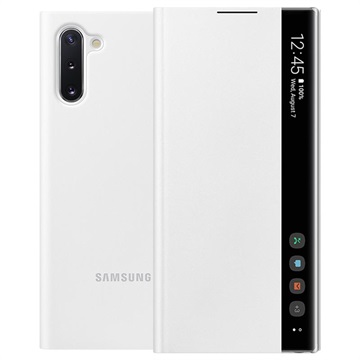 Funda Clear View Cover EF-ZN970CWEGWW para Samsung Galaxy Note10 - Blanco