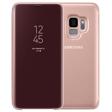 fundas view clear cover rosa samsung s7 edge fundas view clear cover rosa samsung s7 edge