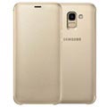 Funda Wallet Cover para Samsung Galaxy J6 EF-WJ600CFEGWW - Dorado