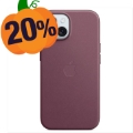 iPhone 15 Apple FineWoven Case with MagSafe MT3E3ZM/A - Mulberry