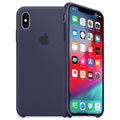 Carcasa de Silicona Apple para iPhone XS Max MRWG2ZM/A - Azul Medianoche