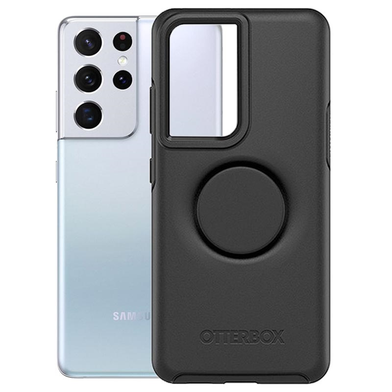 Carcasa Antimicrobiano Otterbox Pop Symmetry Para Samsung Galaxy S21 Ultra 5g Negro Carcasa Antimicrobiano Otterbox Pop Symmetry Para Samsung Galaxy S21 Ultra 5g Negro