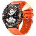 Smartwatch KT76 impermeable con brújula y linterna - 1.53"