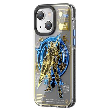 Carcasa Híbrida Kingxbar PQY Mecha Mag para iPhone 14 Plus - Azul