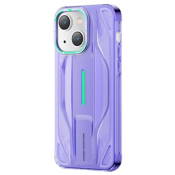 Funda de TPU Kingxbar PQY Supercar Series para iPhone 14 Plus - Púrpura