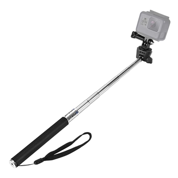 PULUZ PU55 Palo telescópico selfie para cámaras de acción GoPro y DJI - 20-97cm