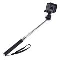 PULUZ PU55 Palo telescópico selfie para cámaras de acción GoPro y DJI - 20-97cm