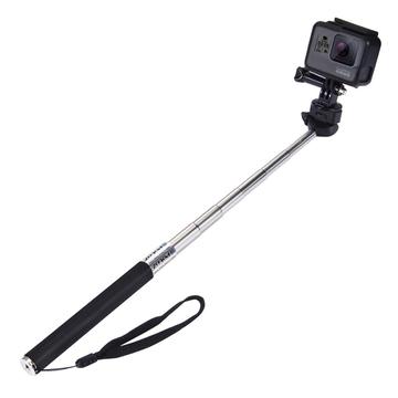 PULUZ PU55 Palo telescópico selfie para cámaras de acción GoPro y DJI - 20-97cm