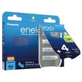 Panasonic Eneloop BK-3MCDEC4BE Pilas recargables AA 2000mAh con caja de almacenamiento - 4 uds.