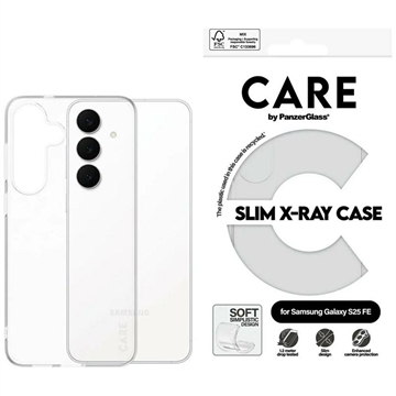Funda Samsung Galaxy S25 FE PanzerGlass Care Fashion Slim X-Ray - Transparente