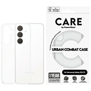Funda PanzerGlass Care Urban Combat para Samsung Galaxy S25 FE - Transparente