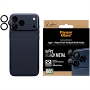 Protector de lente de cámara iPhone 17 Pro/17 Pro Max/16 Pro/16 Pro Max PanzerGlass Hoops - Negro