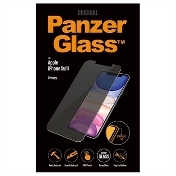 Protector de Pantalla PanzerGlass Standard Fit Privacy para iPhone 11 / iPhone XR