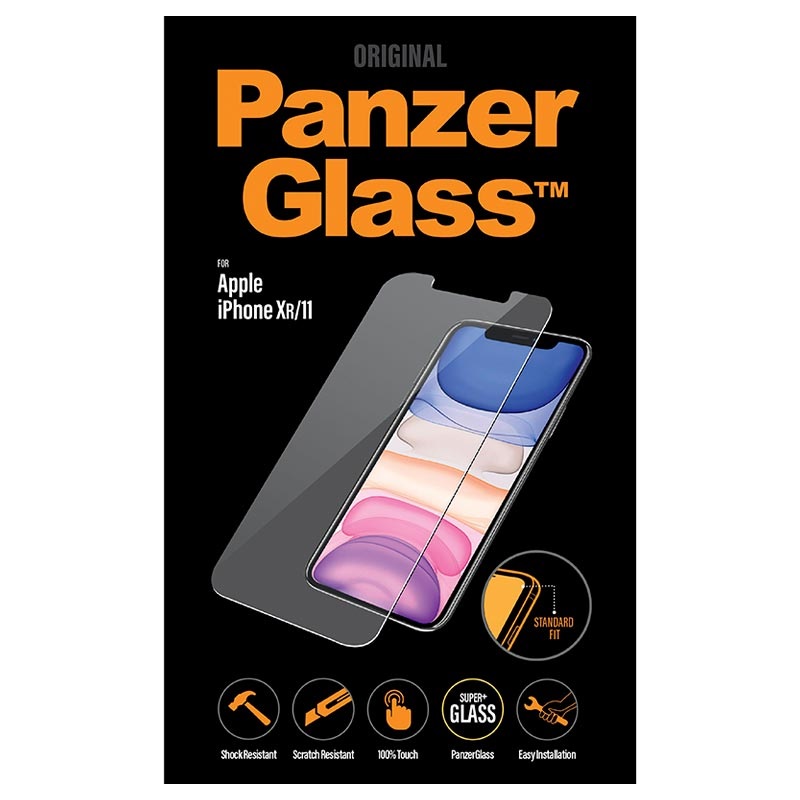 Protector de Pantalla - 9H - PanzerGlass para iPhone XR / iPhone 11 -  Transparente