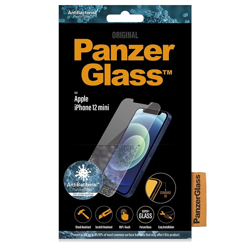 Protector de Pantalla PanzerGlass para iPhone 12 Mini - Transparente