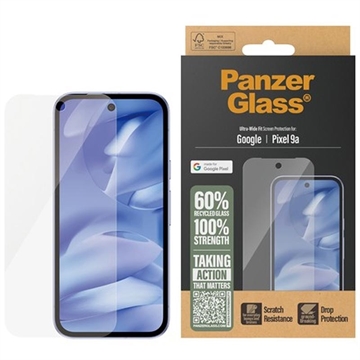 Protector de Pantalla PanzerGlass Ultra-Wide Fit EasyAligner para Google Pixel 9a - Claro